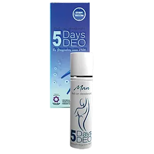 5Days Deo Men Roll-on Antiperspirant (30 ml)