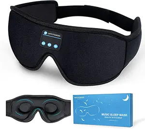 Sovemaske med indbygget Bluetooth