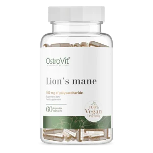 Lion's Mane, hukommelses booster, 60 kapsler. Veganske