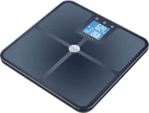 KROPSANALYSEVÆGT M. BLUETOOTH, SORT BF 950