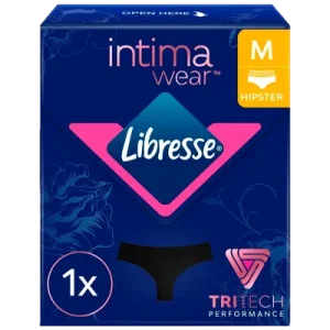 Libresse Intimawear Hipster Black M