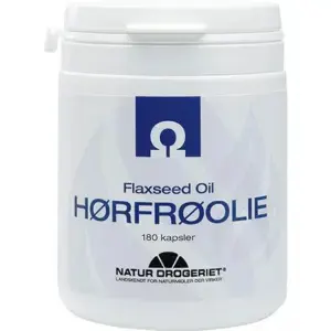 Natur-Drogeriet Hørfrøolie kaps 500 mg
